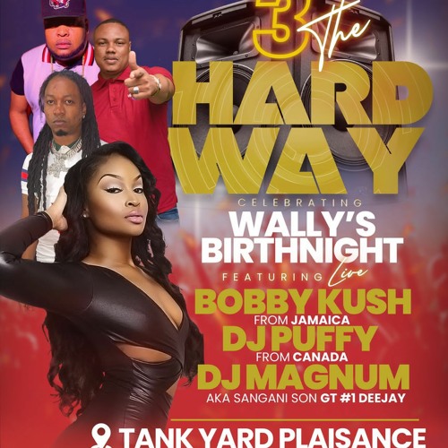 PROMOTER WALLY PRESENTS 3 THE HARD WAY PROMO CD BY BOBBY KUSH & JEROME 13TH JAN, 2024