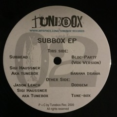 Subhead - Dodgem (Live Version 2009) - Original On Tunebox Records