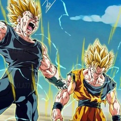 In the end by Goku and Vegeta