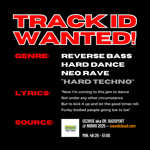 UNKNOWN TRACK ID: Taken from George aka Dr. Radsport: Nibirii 2025
