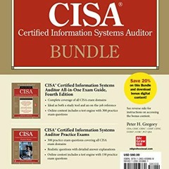 VIEW EPUB 📒 CISA Certified Information Systems Auditor Bundle by  Peter H. Gregory E