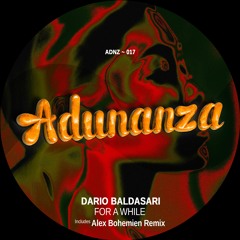 ADNZ017 - Dario Baldasari - For A While (includes Alex Bohemien Remix)