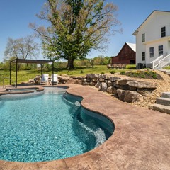 How can the water in a swimming pool be maintained over the winter?