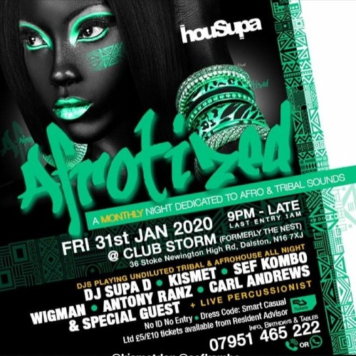 WIGMAN LIVE @AFROTIZED