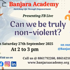 Special Program -  Can we truly non-Violent with Dr. Ali Khwaja