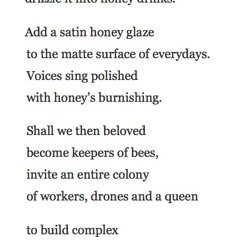 543 Aunt Rose's Honey Advice by Lorna Goodison, read by Leah Harvey