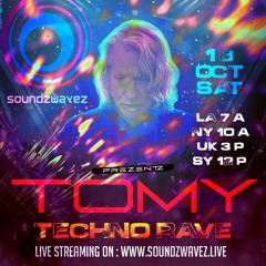 Soundzwavez 10-18-25 Live Techno Rave Set (Tracks Only)