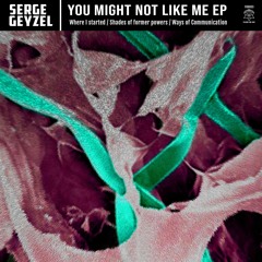 Serge Geyzel : You Might Not Like Me Ep - FOD03