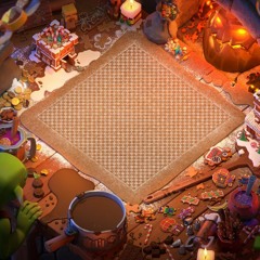 Gingerbread Scenery Music Ambience - Clash Of Clans