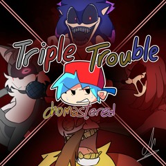 Friday Night Funkin': VS Sonic.EXE - Triple Trouble [Chomastered]