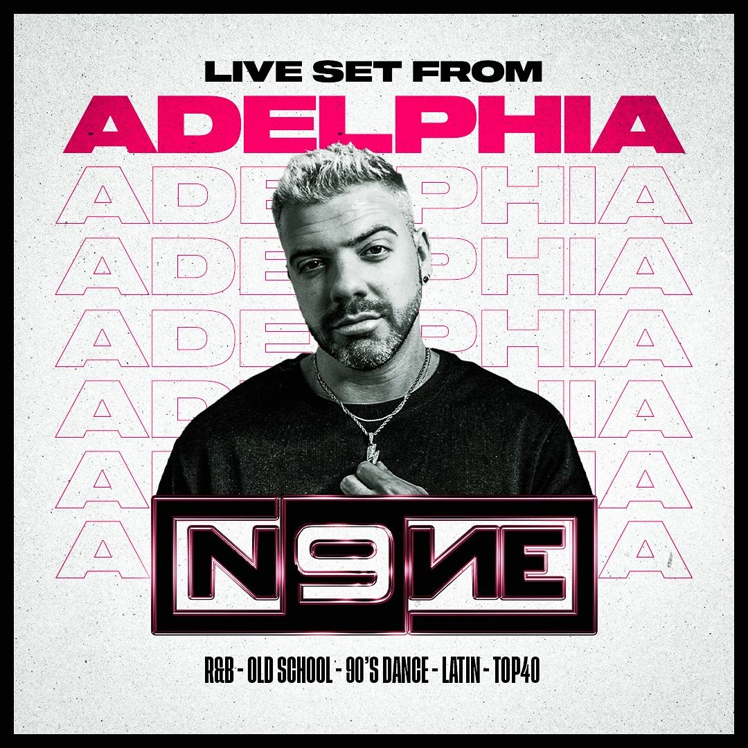 LIVE FROM ADELPHIA'S - R&B | OLD SCHOOL | 90S DANCE | LATIN | TOP40 cover artwork