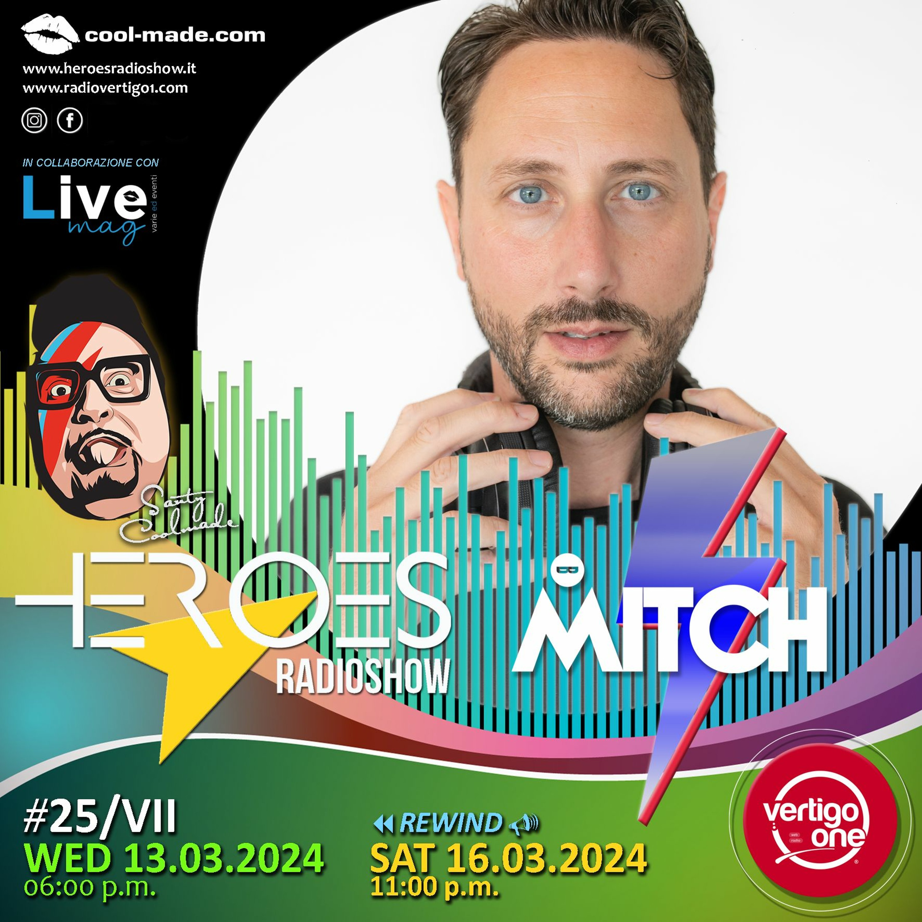 25/2023-24> HEROES RadioShow - Special Guest MITCH B episode artwork