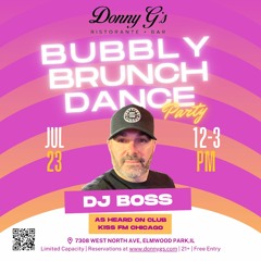 DjBOSS LIVE From DonnyG's Brunch Party 3 HOUR Set