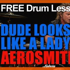 ★ Dude Looks Like A Lady (Aerosmith) ★ FREE Video Drum Lesson | How To Play SONG (Joey Kramer)