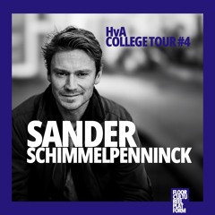 Sander Schimmelpennick in de HvA College Tour