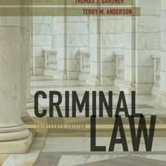 [PDF Download] Criminal Law - Thomas J. Gardner