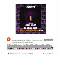 Skrillex, Boys Noize, TD$ign - Midnight Hour (Gasbler & Cris Miranda Remix) [Reuploaded]