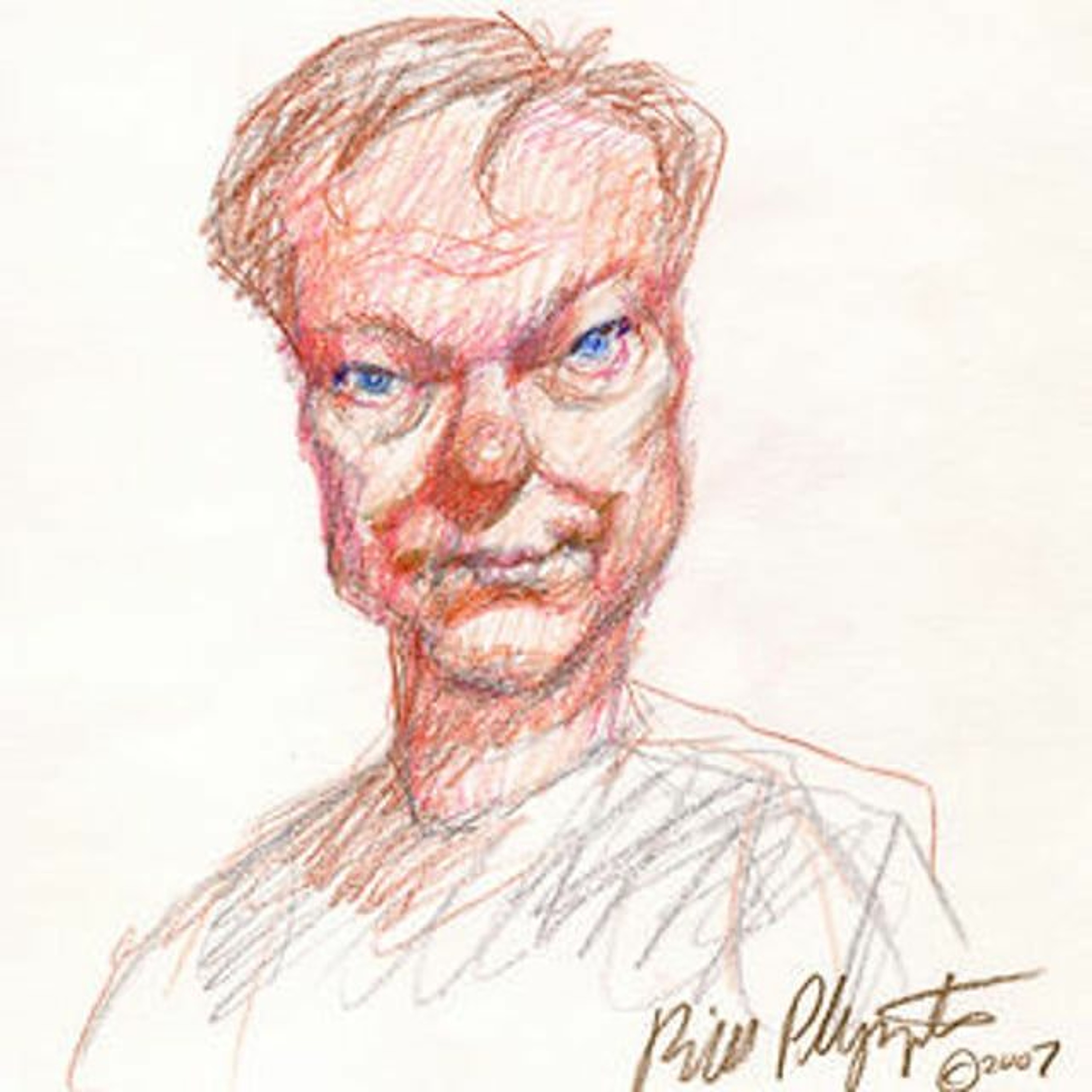 Bill Plympton's message at John Callahan's memorial Final Final episode artwork