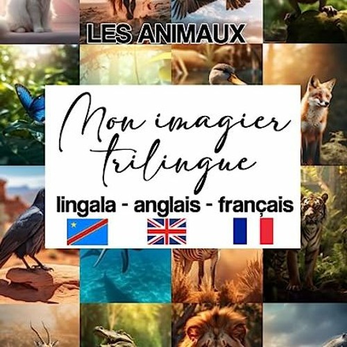 ⭐ READ EBOOK Mon imagier trilingue - Lingala - Anglais - Français Online