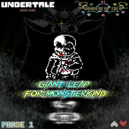 Stream Undertale Hard Mode Wonderful Idea Ost Phase 1 Giant Leap For Monsterkind By Misterkaze Presents Listen Online For Free On Soundcloud - code poster roblox undertale