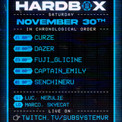 Senchineru - Live @ HARDBOX 30.11.2024 (VRChat)