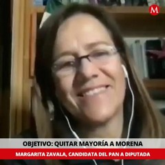 Margarita Zavala sobre su candidatura a diputada con el PAN