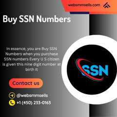 Top 9 Site To Buy SSN Numbers