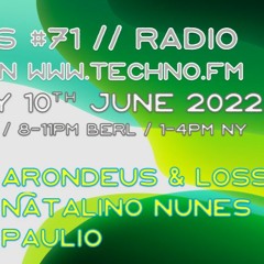 Arondeus & Loss Function Mix for Nexus #71 // Radio // LIVE on techno.fm // 10.6.22