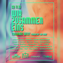 Tom Schön - COLOURS 11-10-2025 Tanzhaus West Frankfurt
