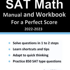 ACCESS PDF 📑 SAT Math Manual and Workbook: For the New SAT by  Dr. Ela Sharma EBOOK