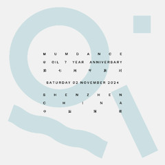 Mumdance @ Oil 7 Year Anniversary - Shenzhen China - 02 November 2024