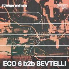 Eco 6 B2b Bevtelli - Strange Animals vol 1.1 @ Café Marla Records, Berlin