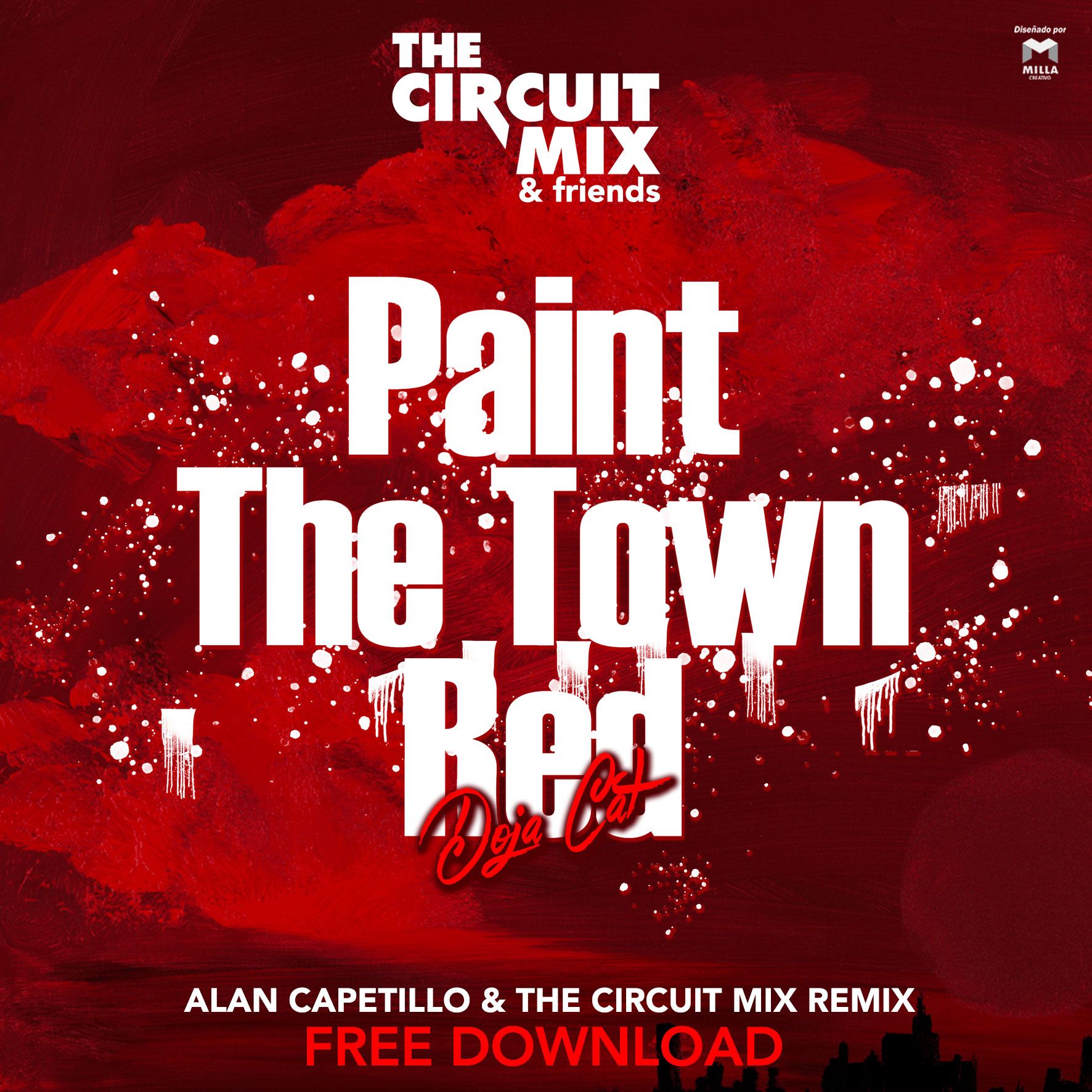 Doja Cat – Paint The Town Red (A.Capetillo & The CIrcuit Mix Remix) FREE DOWNLOAD