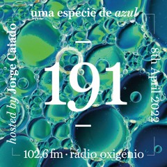 191. Uma Espécie de Azul Radio Show 08.04.22 (English)