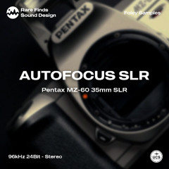 Retro Autofocus SLR Camera - Pentax - Sound Effects Library Demo