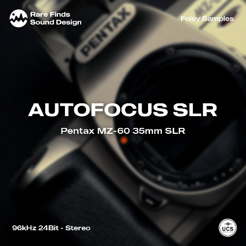 Retro Autofocus SLR Camera - Pentax - Sound Effects Library Demo