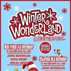 James Womersley Winter Wonderland Weekender Promo