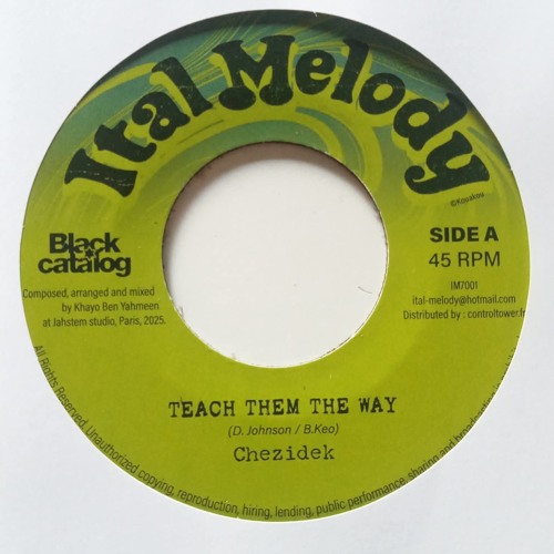 CHEZIDEK - TEACH THEM THE WAY