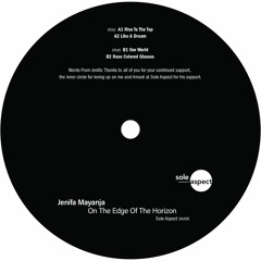 SA006: Jenifa Mayanja - On The Edge Of The Horizon EP 12"