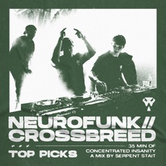 HARD NEUROFUNK & CROSSBREED POWER MIX | Top Picks selected by Serpent Stait