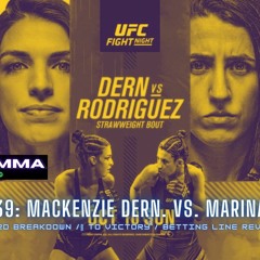 UFC Vegas 39: Mackenzie Dern. Vs. Marina Rodriguez