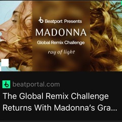 Madonna  ray of right  Mari Mari remix