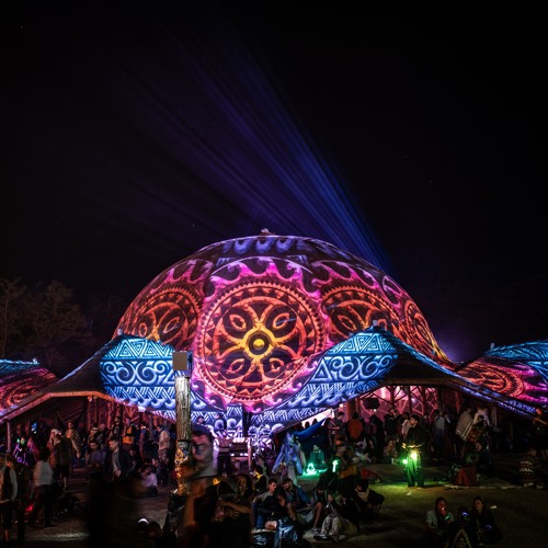 (絶版)オーラソーマ　Goddesses: A Circle of Colour Stream OZORA Festival | Listen to The Dome | Ozora 2024 playlist