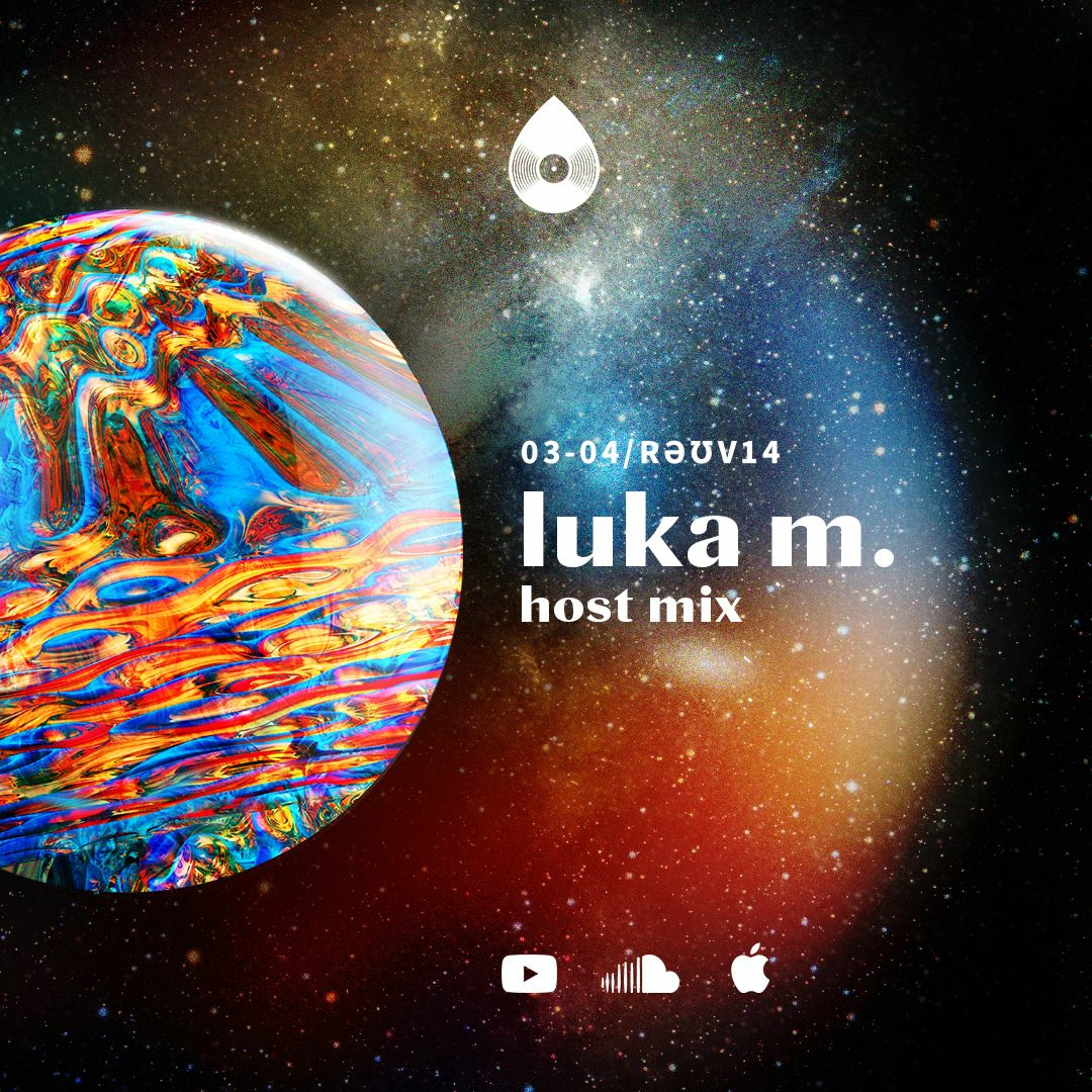 /rəʊv14 - host mix - luka m. episode artwork