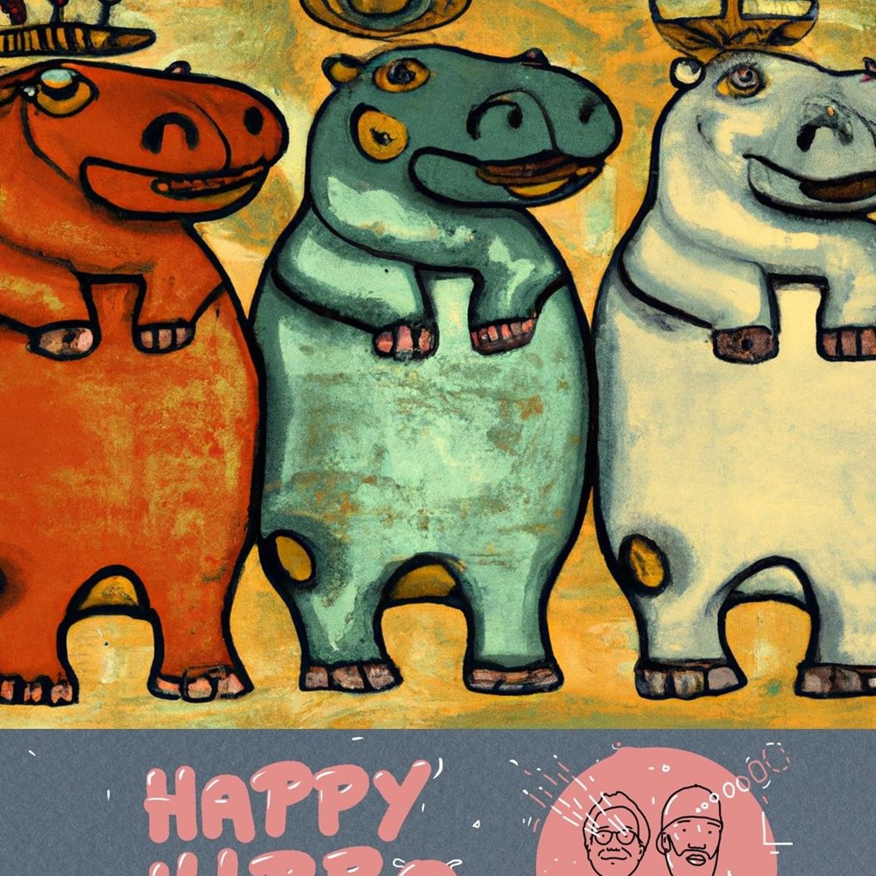 125 Happy Hippo Podcast - Das Ist Würdig und Recht! episode artwork