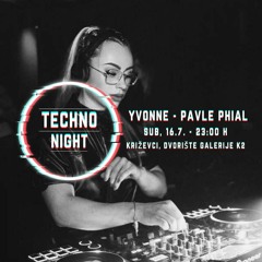 Yvonne - Križevci, Galerija K2, 16.07.’22. - Hard techno set