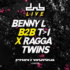 Benny L B2B T>I W/ The Ragga Twins - DnB Allstars at Printworks 2023 - Live From London (DJ Set)