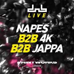 Jappa B2B 4K B2B Napes - DnB Allstars at Printworks 2023 - Live From London (DJ Set)