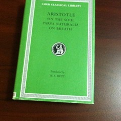 PDF_⚡ Aristotle: On the Soul. Parva Naturalia. On Breath. (Loeb Classical Library
