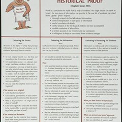 [Free] KINDLE 📂 Your Stripped-bare Guide to Historical "Proof" (Quicksheet) by  Eliz